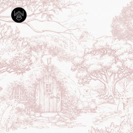 טפט מגיק בארד 4 ורוד