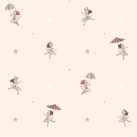 טפט רקדניות וכוכבים קרם