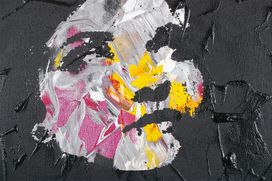 טפט פני אישה אומנותי