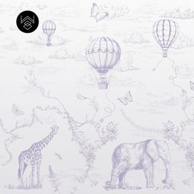 טפט מילאן 5 סגול