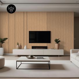 טפט דמוי פורניר עץ אלון טבעי