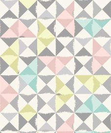 טפט מדבקה משולשים מרובעים