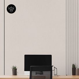 טפט דמוי פורניר פשתן בהיר