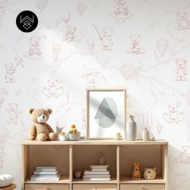 טפט מילאן דובונים ורוד 5