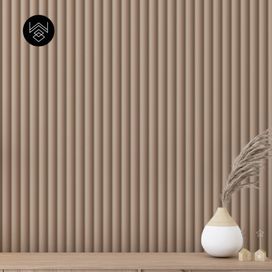 טפט ווד חום כאמל מעוגל