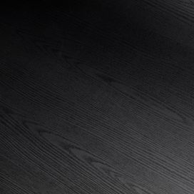 טפט מדבקה פרימיום דמוי עץ שחור מט