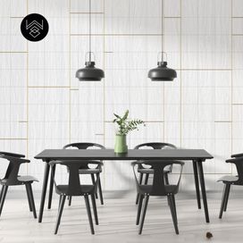 טפט אקלקט ליין לבן