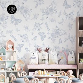 טפט באטרפליי נייס כחול