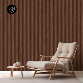 טפט ווד חום כהה מעוגל