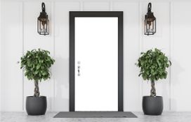 טפט לדלת WHITE