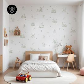 טפט ראביט אלגנט ירוק