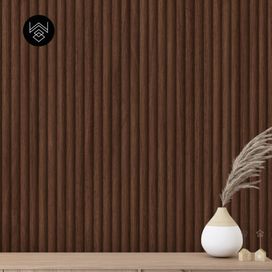 טפט ווד חום כהה מעוגל