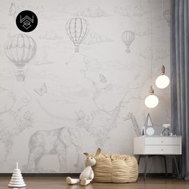 טפט מילאן 1 אפור