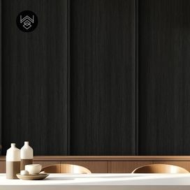 טפט דמוי פורניר אפקט פחם