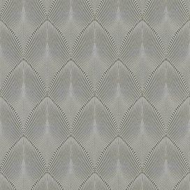 טפט צדפות תבליטי זהב ירוק אפור בהיר