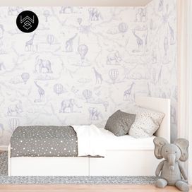 טפט מילאן פאטרן סגול