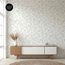 טפט ליבס פשתן ירוק