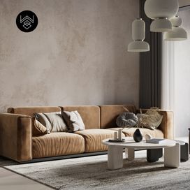 טפט קונקריט בז'