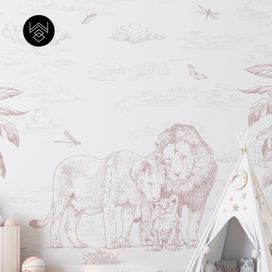 טפט מילאן אריות בורדו