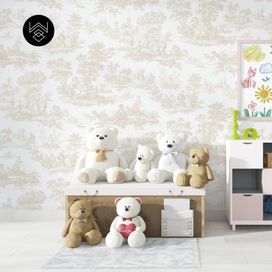 טפט ויקטוריה פאטרן בז’