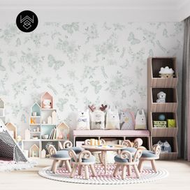 טפט באטרפליי נייס ירוק