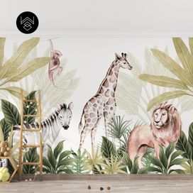 טפט ג’ונגל אפריקאי קידס 1