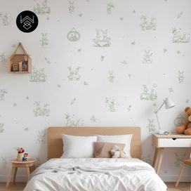 טפט ראביט אלגנט ירוק