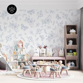 טפט באטרפליי נייס כחול